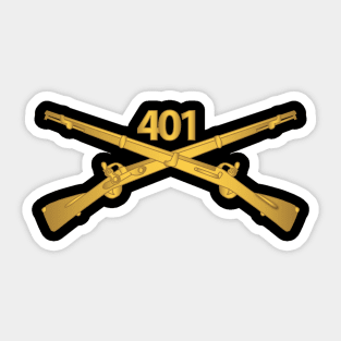 401st Glider Infantry Regiment Branch wo Txt X 300 Sticker